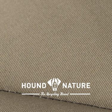 HOUND & NATURE Еко ковдра для собак Davos – м'який та утеплений килимок для собак, гігієнічна, міцна та екологічна термоковдра, машинне прання, розмір М (80x60 см), колір тауп
