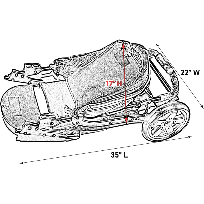 Дитяча коляска для тварин Pet Gear AT3 - для котів/собак, без блискавки, легке складання, прогумовані колеса, знімне внутрішнє покриття, тримач для напоїв та кошик для зберігання, 1 модель, 2 кольори Платина
