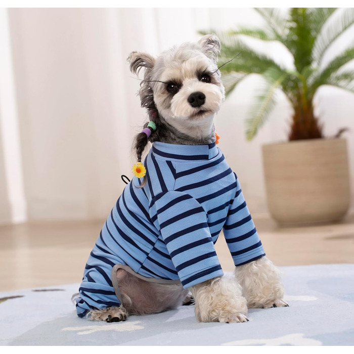 Зимовий теплий пуховик для собак, бавовна, смугастий, регульований, світловідбиваючий, для малих та великих собак, сірий, розмір M, білий (Small, Чорний)