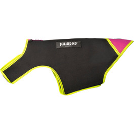 Julius-K9 IDC неопреновий одяг для собак, розмір L, чорний і рожевий