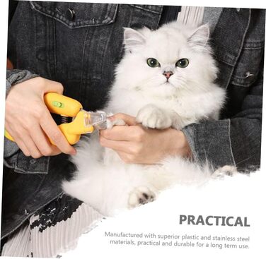 Професійний кусачок для нігтів з підсвічуванням для собак та котів. Ергономічний кусачок для нігтів, швидке та безпечне підстригання.