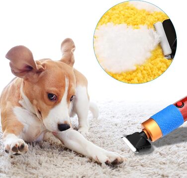 Машинка для стрижки собак Hunderasierer: професійна машинка для грумінгу та стрижки шерсті собак, низький рівень шуму та вібрації, 200W