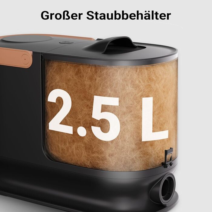 Набір для догляду за домашніми тваринами Fudajo, чорний, 6 в 1: машинка для стрижки шерсті з пилососом, для блискучого хутра