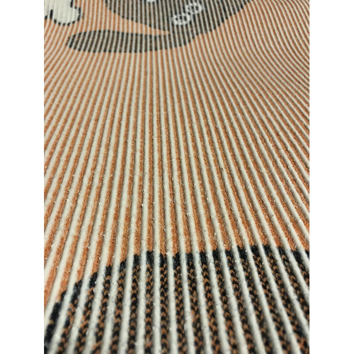 Лежанка для собак Elropet Premium 30mm, неслизька, S/M/L, для маленьких та великих собак, Vet Bed, найвища якість (S 80x50 см, кістка помаранчевого кольору)