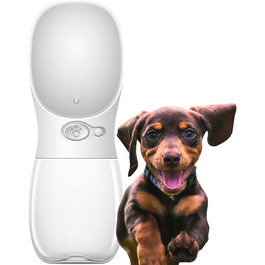 Edipets: портативна пляшка для води для собак, 350 мл, антибактеріальна, без BPA, для прогулянок