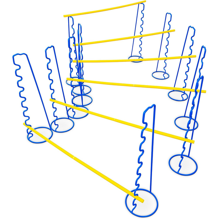 Набір перешкод для собак великих порід Vinex | Регульована висота до 63 см | 6 перешкод
