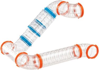 Ferplast Набір тунелів для хом'яків Röhren Hamster-Set (9 частин) з вентиляцією та з'єднувачами