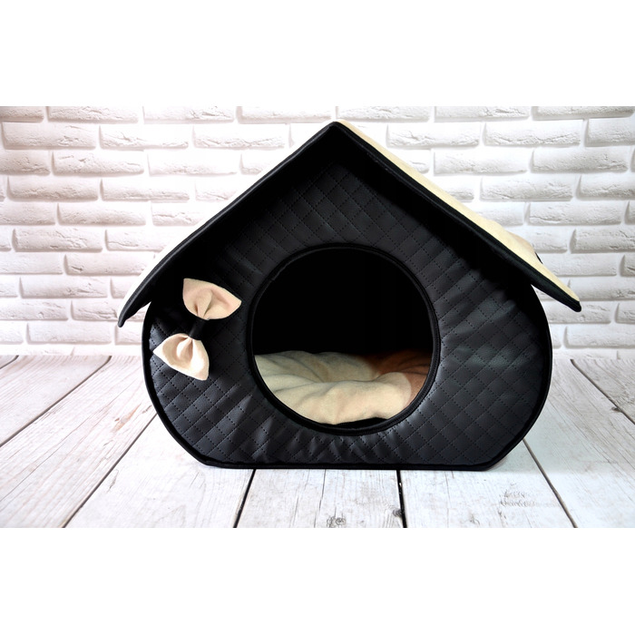 Ліжко-будинк SjestaPupila для собак та котів, L 45x42 см