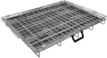 Складана переносна собача будка/клітка XIAOGUANG, металева, для транспортування