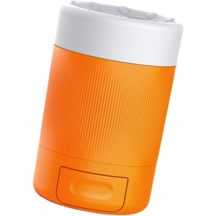 Автоматичний мийник лап для собак та котів JAYIOLA - мийка лап для тварин з обертовим очищувачем, PP матеріал, оранжевий