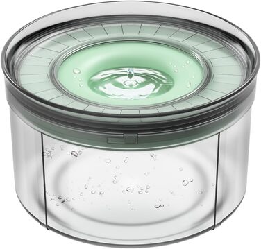 Миска для собак Techphardo 3,8 л, не проливається, велика, BPA-free, з нековзною основою, захист від бризок та розгрібання