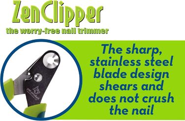 Zen Clipper – революційний тример для кігтів тварин з обмежувачем, безпечне підстригання кінчика кігтя для собак і котів