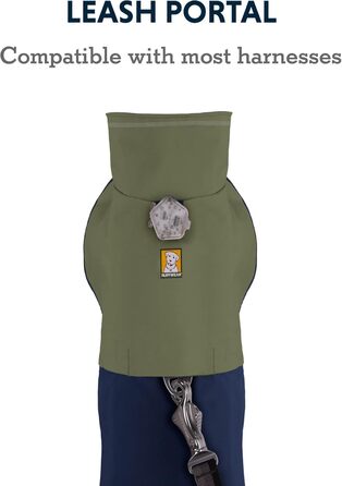 Дощовик для собак Ruffwear Sun Shower X-Large, великий розмір, синій, водонепроникний, легкий, всепогодний