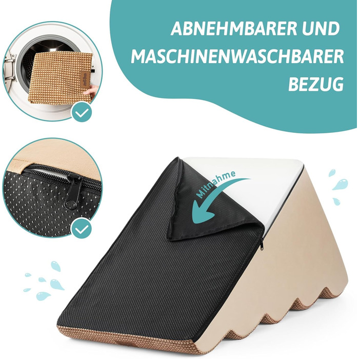 Сходинки для собак широкі (світло-коричневі, 83x50x57 см, 5.0)