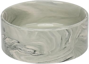 Керамічна миска для собак Flamingo – 1,2 л, велика, зелена, для великих собак, миється в посудомийній машині