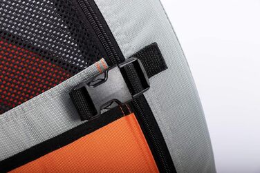 TrendPet Comfort Wagon M: Алюмінієвий причіп для собак з підвіскою, сірого кольору