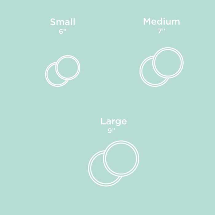 Силіконовий килимок для собак Waggo Habit - 2 шт. (великий, білий) - для маленьких, середніх та великих порід, миючий, стійкий