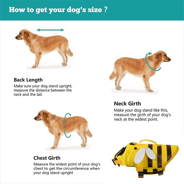 Спасальний жилет для собак FANSU, жилет для плавання з ручкою для рятування - регульований розмір для плавання, серфінгу, катання на човні (L, Green Dragonfly)