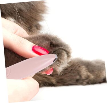 Електричний триммер для лап собак Milisten - тиха насадка для грумінгу обличчя, очей та лап (2.5x15.5cm)