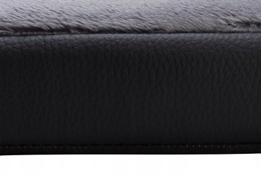 Ортопедичне ліжко для собак Welsti, сіре, 100 x 70 см