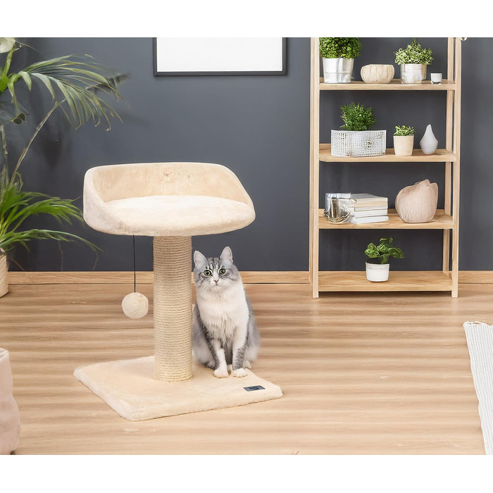 Драбина-стінка для котів Karlie Kratzbaum Mitzi, розмір 35x35x50 см, бежева