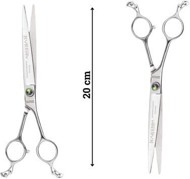 Професійна фреза для собак EHASO | 20 см | Пряма | Висока якість | Solingen