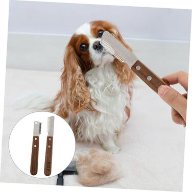 Щітка Tierhaar для собак: видаляє підшерсток, розплутує, видаляє відмерле волосся без виривання