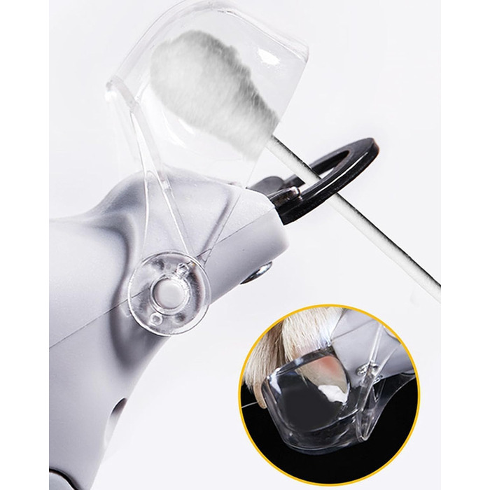 Професійний триммер для кігтів Pawthentic Krallenschneider з LED-підсвічуванням та лупою (2 шт.)