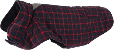 Зимова куртка для собак, теплий вітрозахист, в клітинку, для малих, середніх та великих собак, тепла флісова куртка для активностей на холодному повітрі (розмір XXL)