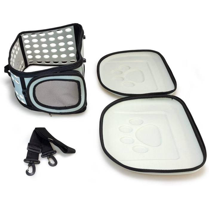 Сумка-переноска для тварин Arquivet сірого кольору, 42x27x32 см, для собак, котів, цуценят, дорослих тварин, рюкзак з вентиляцією