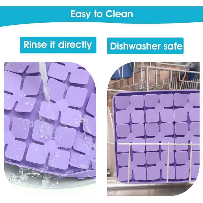 Килимок для собак VOOWO, силіконовий носовий килимок, миска-головоломка для собак, повільний годівник, килимок для нюхання з присосками для маленьких, середніх та великих собак (фіолетовий, маленький)