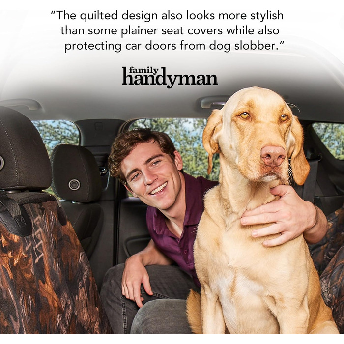 Захисний чохол на сидіння для собак Meadowlark - Браун/Камуфляж, стандартний (54' x 58' L)