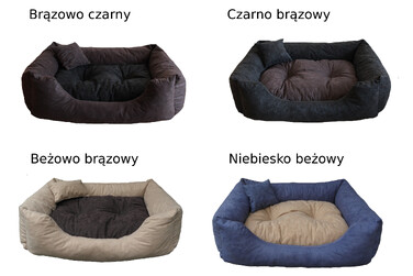 Водонепроникне лежак-ліжко для великих собак XXL, м'який коврик 100x80