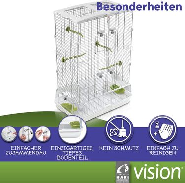 Клітка для птахів Vision II M02, мала, висока