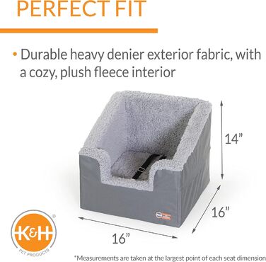 Підвищення для собак і котів K&H Pet Products, складна конструкція, сірий колір, маленький розмір