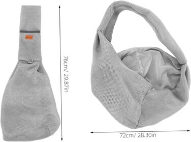 Переноска для собак і котів Toyvian - зручний рюкзак для подорожей та прогулянок. Легка переноска з сіткою, безпечна застібка.