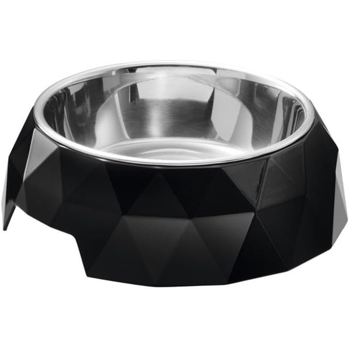 Миска для собак та котів HUNTER KIMBERLEY з нержавіючої сталі, 700 мл, чорна