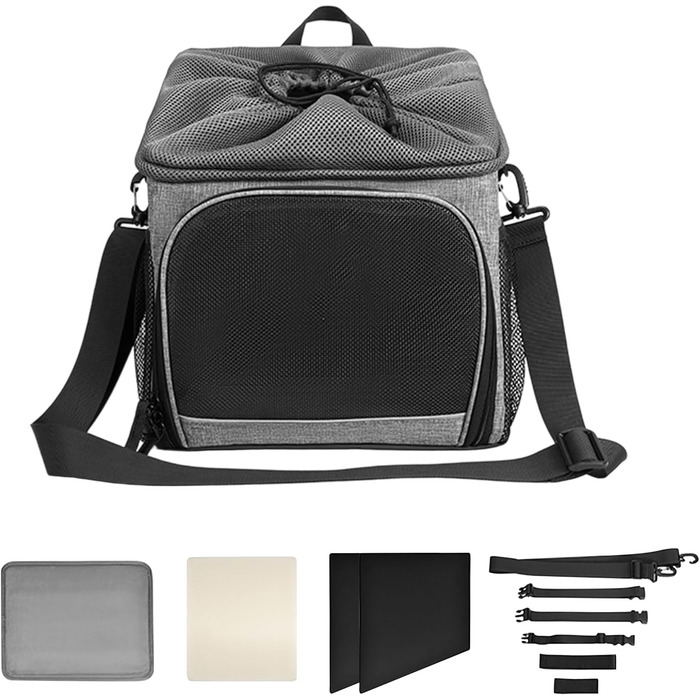 Корзина для собак на велосипед: дихаюча, легка, для подорожей, кемпінгу та перевезення корму