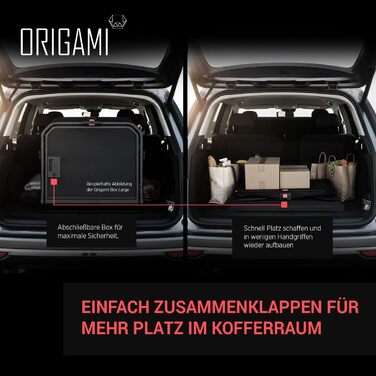 Транспортна переноска для собак 1one1 Origami Medium, алюмінієва, для авто, складна, з тестуванням на безпеку, для собак до 55 кг