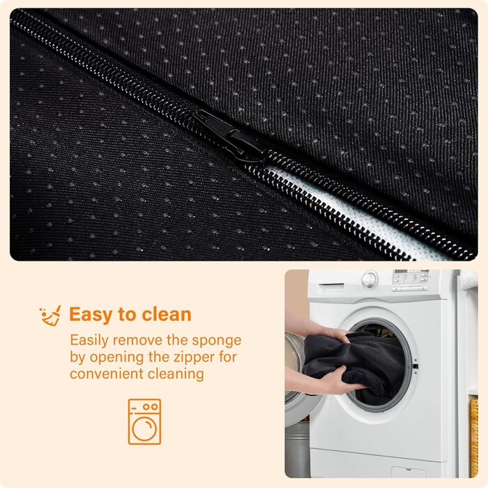 Ортопедичне ліжко для собак, кругле, м'яке, для собак та котів, 70 см, темно-сірий, 70x70x20 см