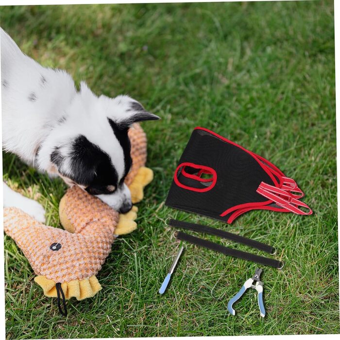 Гамак для грумінгу собак і котів JUMPLAWN: догляд за кігтями, миття, комфорт. Набір для грумінгу з щіткою та стрижкою.