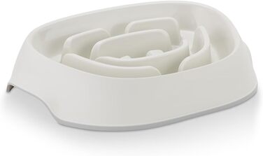 Миска Antischlingnapf Balou Weiß 950ml від Knuffelwuff: миска для собак з неслизьким силіконом, 950 мл