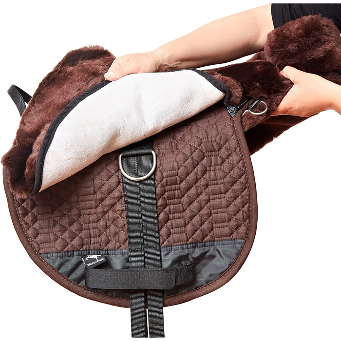 Сідло з овечої шерсті Engel Reitsport R2 англійське, мока