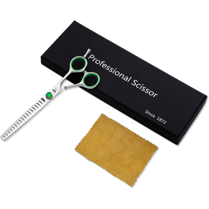 Набір професійних інструментів для грумінгу собак PURPLEBIRD: ножиці для грумінгу, 7 дюймів, з японської сталі 440C (набір з 4 шт.)