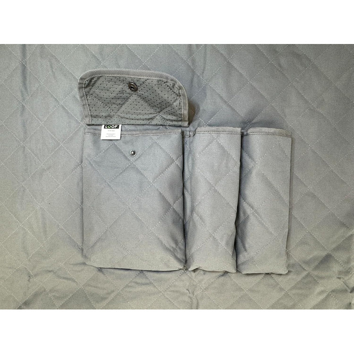 Захист для автосидіння Loop Hundematte: водонепроникний килимок для собак з кишенями, антислизький, миючий | LOOP-DMK5000