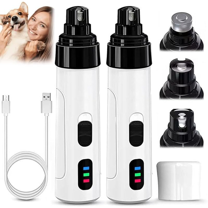 Набір для стрижки кігтів собак Krallenschere (2 шт.) - безпечний, ергономічний тример для домашніх тварин