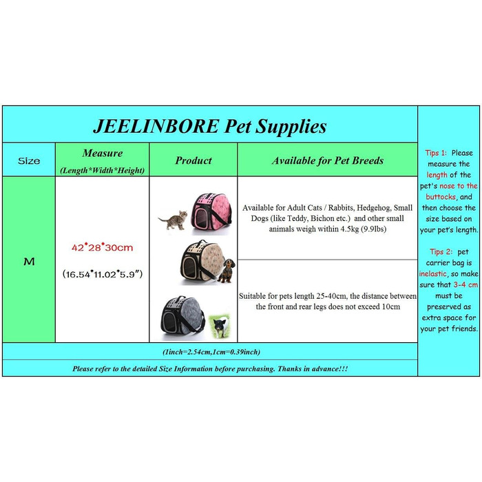 Транспортна сумка Praktisch Schön: дихаюча переноска для котів та собак, рожева, M