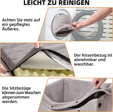 Автокрісло для собак - велике, чорне/сіре, з кишенями та поворотком, для собак середніх та великих порід