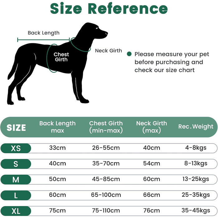 Рушник для собак PETTO, зелений, M - для великих, середніх та маленьких собак