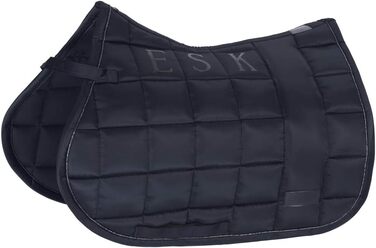 Ескадрон Schabracke Big Square Glossy - ковдра для коня, бальзамний зелений, темно-синій, білий, темно-синій DL